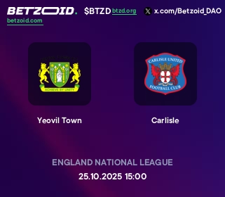Yeovil Town - Carlisle
