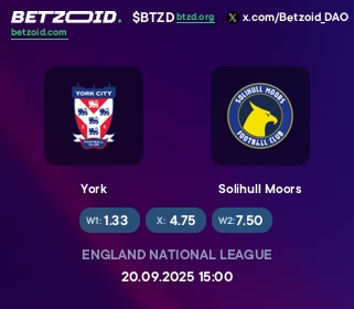 York - Solihull Moors