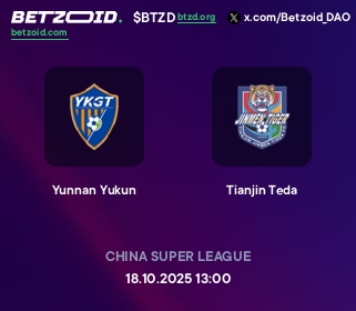 Yunnan Yukun - Tianjin Teda