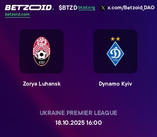 Zorya Luhansk - Dynamo Kyiv