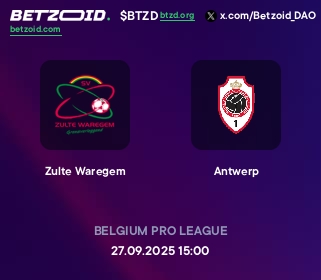 Zulte Waregem - Antwerp